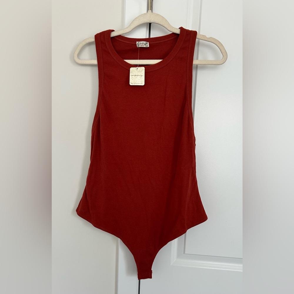 Free People Intimately Ribbed Bodysuit